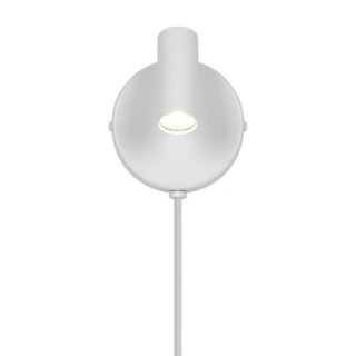 Omari Round | Applique murale | Blanc