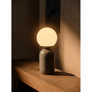 Notti | Lampe à poser | Marron clair