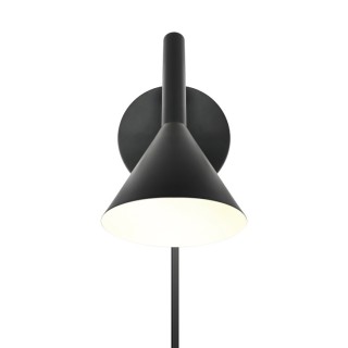 Kelvis | Applique murale | Noir