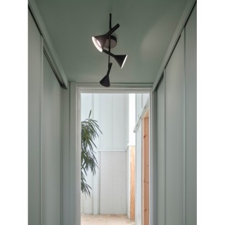 Kelvis 3-Spot | Plafonnier | Noir