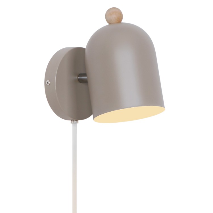 Gaston | Applique murale | Marron clair