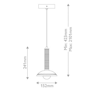 Suspension LED Arden Mini - Elstead Lighting