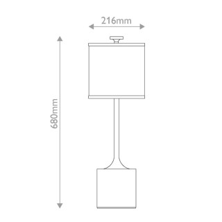 Issa Lampe à poser 1 Lumière