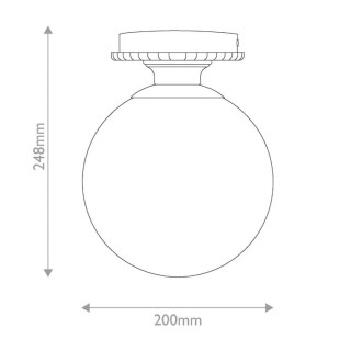 Plafonnier Otis Elstead Lighting