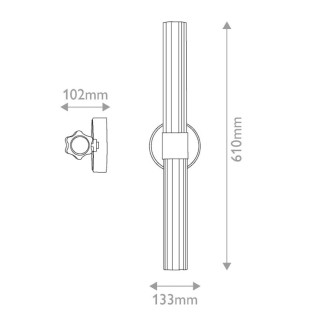 Applique Murale LED Medium - Elstead Lighting