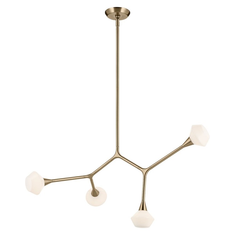 Cassius Suspension 4 Lumières - Elstead Lighting