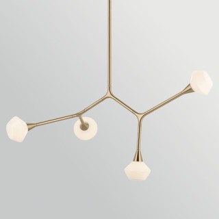 Cassius Suspension 4 Lumières - Elstead Lighting