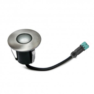 Lot de 6 mini balises LED à encastrer blanc froid 65400 Easy Connect