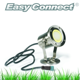Projecteur spot basssin LED 4W sur socle et piquet 65818 Easy Connect