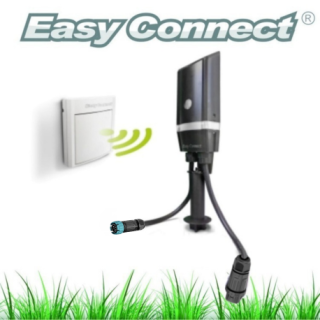 Domotique commande éclairage extérieur sans fil Easy Connect 67103