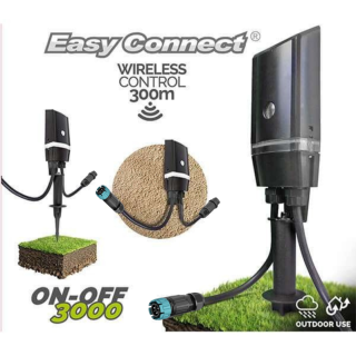 Domotique commande éclairage extérieur sans fil Easy Connect 67103