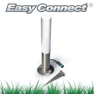 Borne en Inox tubulaire à piquer système Easy Connect 45cm 64040