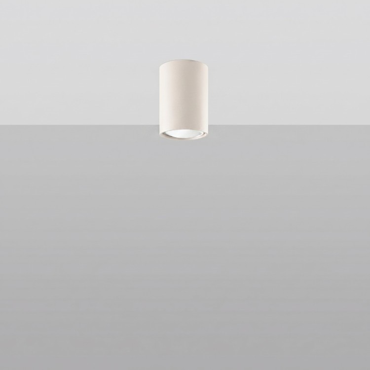 Plafonnier LAGOS 10 beige - Sollux