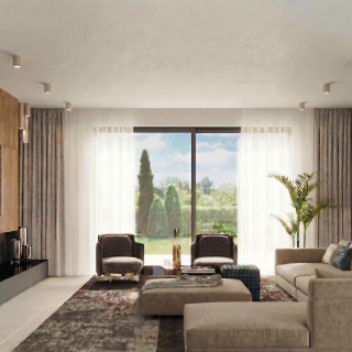 Plafonnier LAGOS 10 beige - Sollux