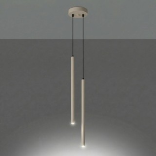 Suspension PASTELO 2 taupe - Sollux