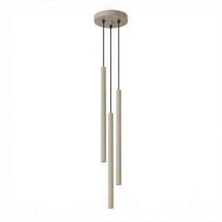 Suspension PASTELO 3P taupe - Sollux