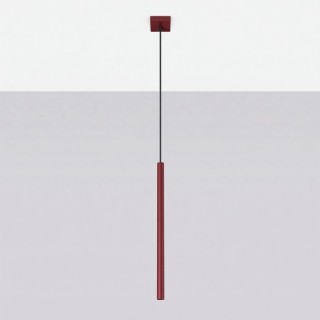 Suspension PASTELO 1 bordeaux
