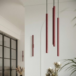 Suspension PASTELO 2 bordeaux - Sollux
