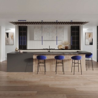 Suspension PASTELO 1 outremer