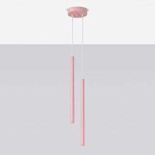 Suspension PASTELO 2 rose - Sollux