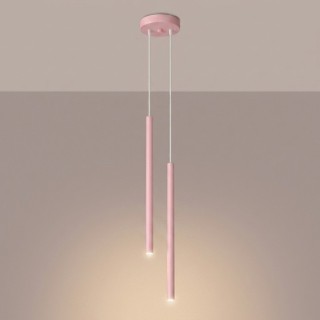 Suspension PASTELO 2 rose - Sollux
