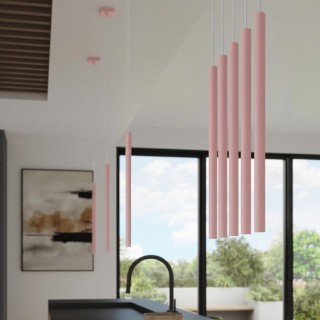 Suspension PASTELO 2 rose - Sollux