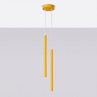 Suspension PASTELO 2 jaune - Sollux