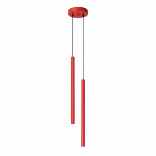 Suspension PASTELO 2 rouge - Sollux