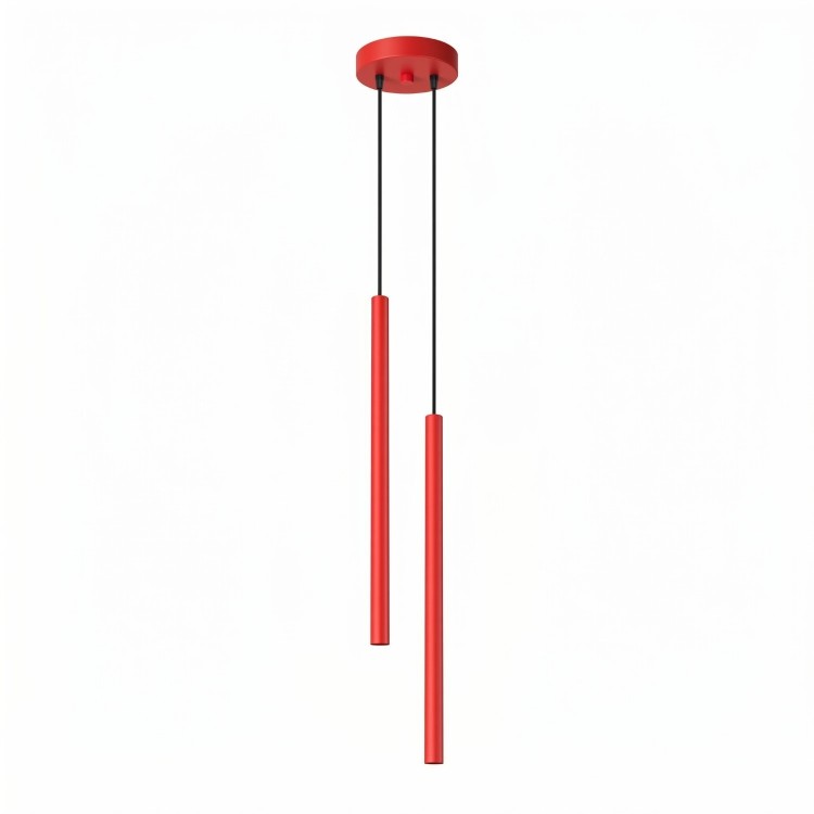 Suspension PASTELO 2 rouge - Sollux