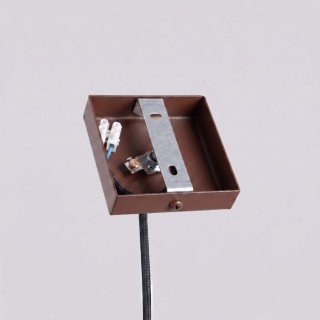 Suspension PASTELO 1 marron - Sollux