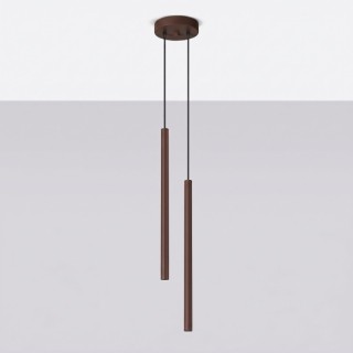 Suspension PASTELO 2 marron - Sollux