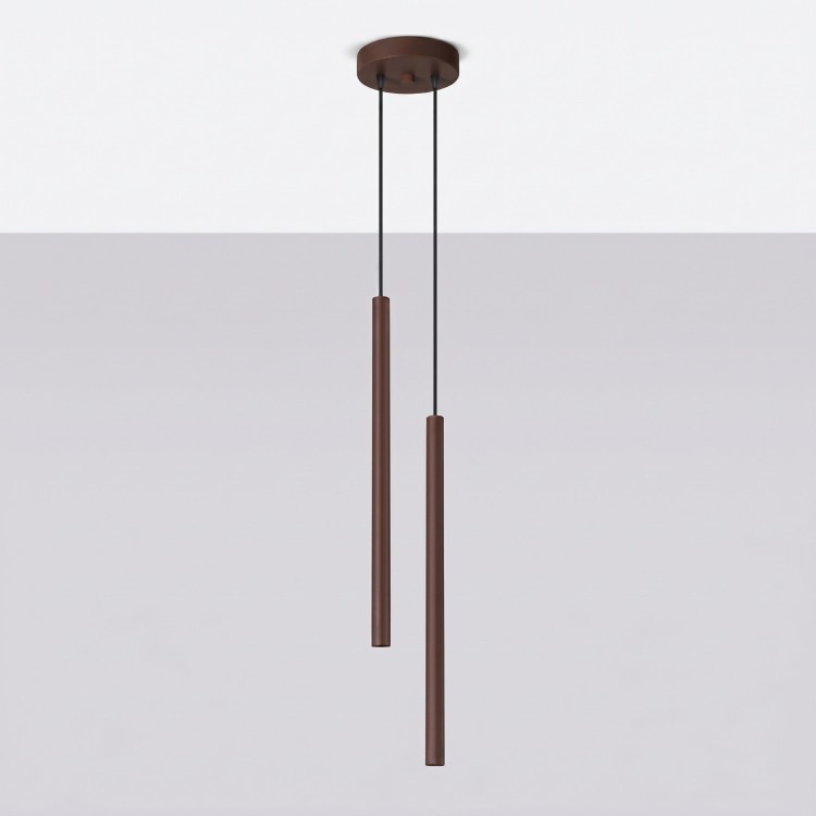 Suspension PASTELO 2 marron - Sollux