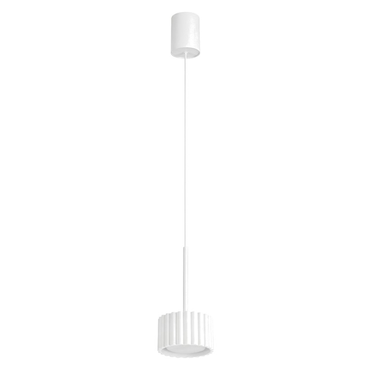 Suspension AURA 1 blanc Gx53 - Sollux