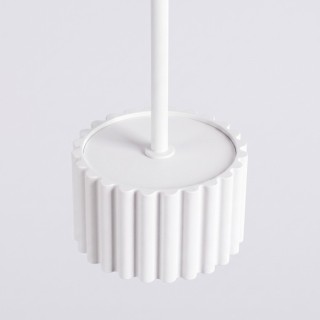 Suspension AURA 1 blanc Gx53 - Sollux