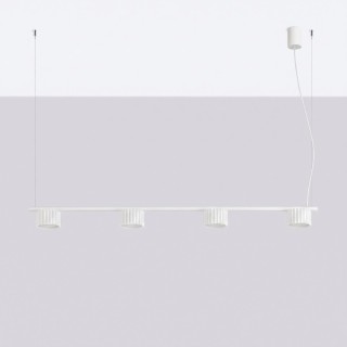 Lustre AURA 4 blanc Sollux