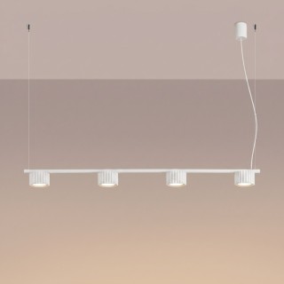 Lustre AURA 4 blanc Sollux