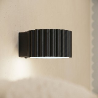 Applique AURA noir Gx53 - Sollux