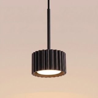 Suspension AURA 1 noir Gx53