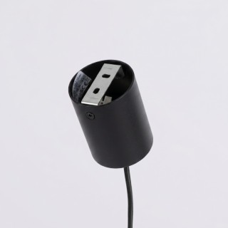 Lustre AURA 4 noir Gx53 - Sollux