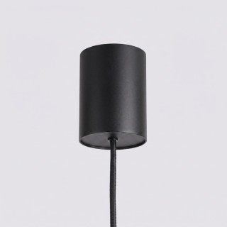 Lustre AURA 4 noir Gx53 - Sollux
