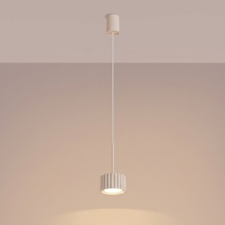 Suspension AURA 1 beige Sollux