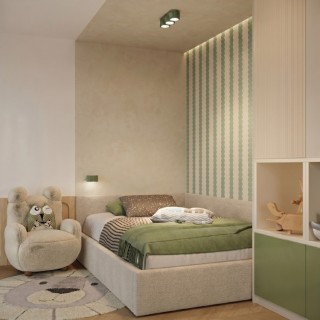 Applique AURA vert olive Sollux