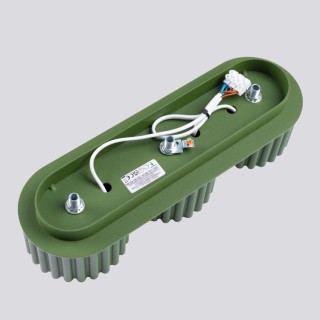 Plafonnier AURA 3 vert olive - Sollux