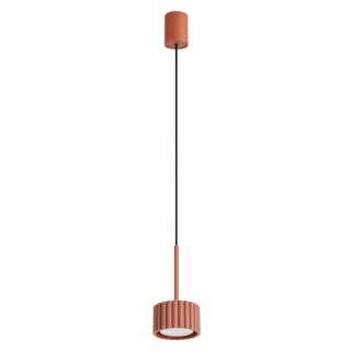 Suspension AURA 1 ocre rouge Gx53