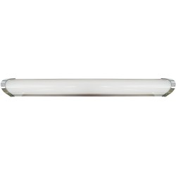 copy of Applique Salle de Bain Blanche avec Tube Fluo, Plastique, 13 W, Blanc, diffuseur + Interrupteur + Prise Tibelec