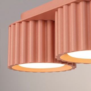 Plafonnier AURA 3 peach Gx53