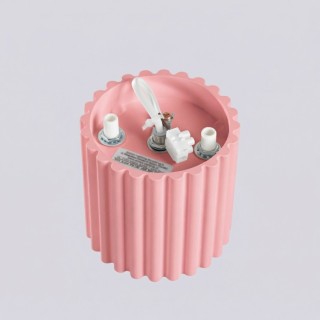 Plafonnier AURA 1 rose GU10 - Sollux