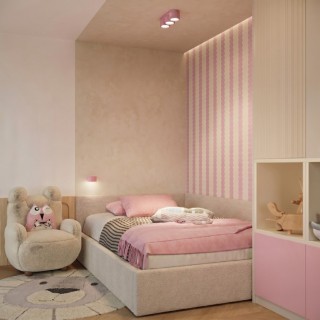 Applique AURA rose Gx53 - Sollux