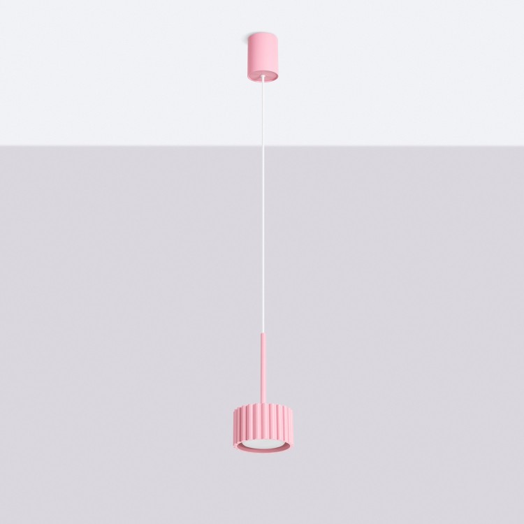 Suspension AURA 1 rose Sollux