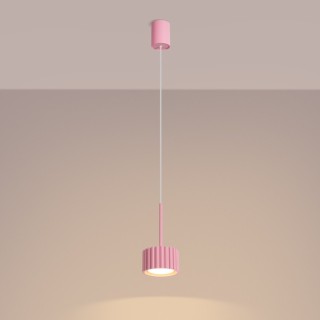 Suspension AURA 1 rose Sollux